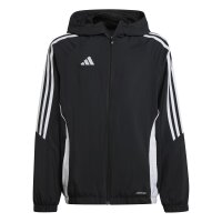 adidas Tiro 24 Windbreaker Jacke Kinder - schwarz/weiß - 164