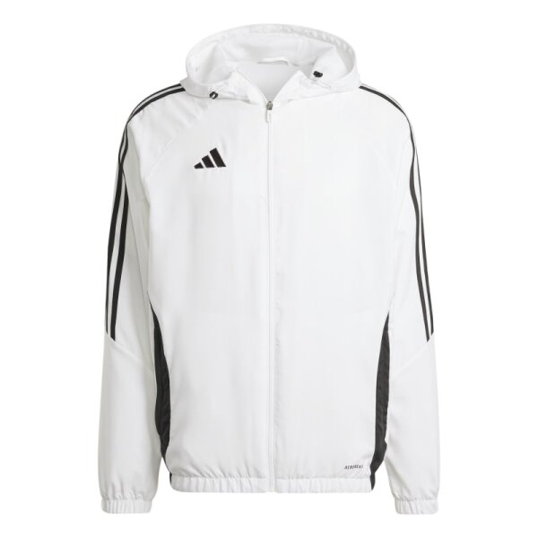 adidas Tiro 24 Windbreaker Jacke Herren - weiß/schwarz- L