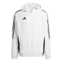 adidas Tiro 24 Windbreaker Jacke Herren - weiß/schwarz- L