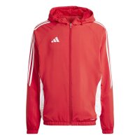 adidas Tiro 24 Windbreaker Jacke Herren - rot/weiß- S