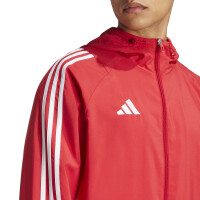 adidas Tiro 24 Windbreaker Jacke Herren - rot/weiß- S