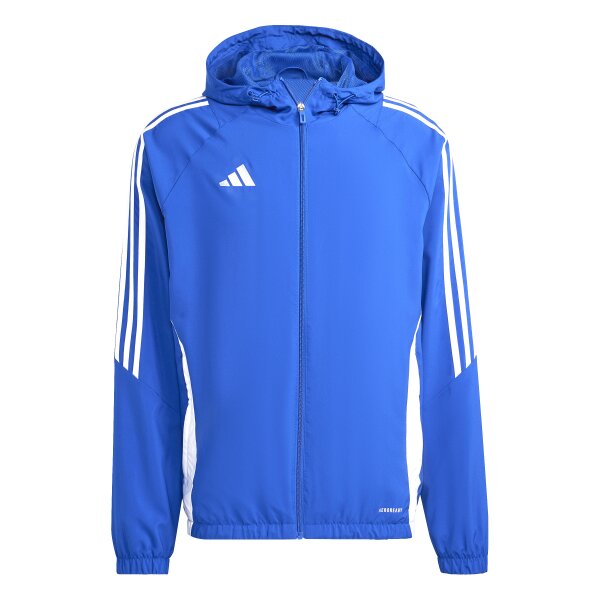 adidas Tiro 24 Windbreaker Jacke Herren - blau/weiß- 2XL