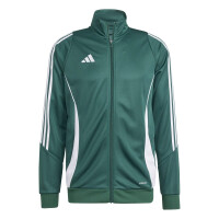 adidas Tiro 24 Trainingsjacke Herren - dunkelgrün/weiß - 2XL