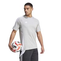 adidas Tiro 24 T-Shirt Herren - grau/weiß