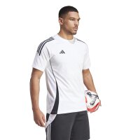 adidas Tiro 24 T-Shirt Herren - weiß/schwarz
