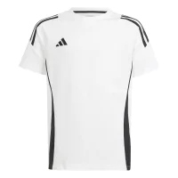 adidas Tiro 24 T-Shirt Kinder - weiß/schwarz
