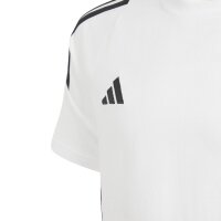 adidas Tiro 24 T-Shirt Kinder - weiß/schwarz
