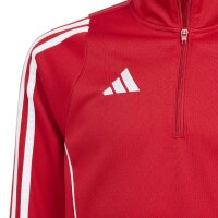adidas Tiro 24 Langarm Trainingstop Kinder - rot/weiß