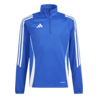 adidas Tiro 24 Langarmshirt Kinder - blau/weiß