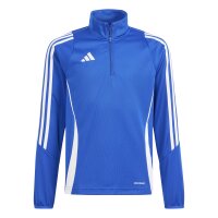 adidas Tiro 24 Langarmshirt Kinder - blau/weiß