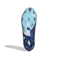 adidas Predator Accuracy.1 Low FG Herren - blau/weiß