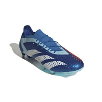 adidas Predator Accuracy.1 Low FG Herren - blau/weiß