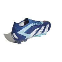 adidas Predator Accuracy.1 Low FG Herren - blau/weiß