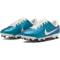 Nike Tiempo Legend 10 Academy FG/MG Kinder - türkis/weiß