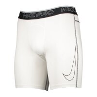 Nike Pro Shorts Herren - weiß/schwarz-L