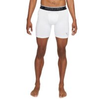 Nike Pro Shorts Herren - weiß/schwarz-L