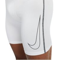 Nike Pro Shorts Herren - weiß/schwarz-L
