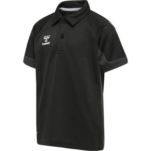 hummel Hmllead Functional Kids Polo - Kinder - black - 128