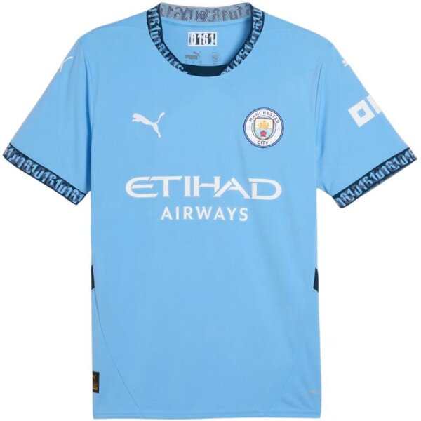 Puma Manchester City Trikot Home 24/25 Herren - hellblau - M