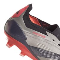 adidas Predator Elite FG Herren - silber/schwarz-43 1/3
