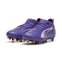 Puma Ultra 5 Match FG/AG Kinder - lila/rosa/weiß