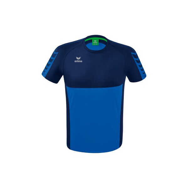 Erima Six Wings T-Shirt Herren - new royal/new navy - L
