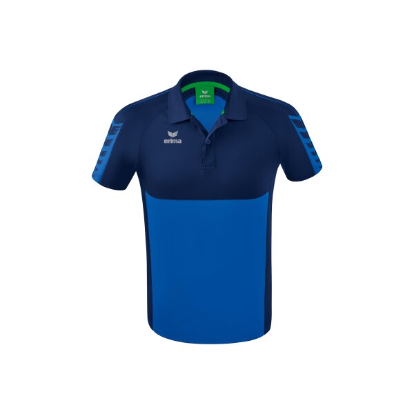 Erima Six Wings Poloshirt Herren - new royal/new navy - S