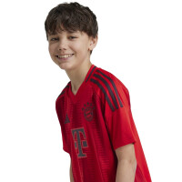 adidas FC Bayern München Trikot Home 24/25 Kinder - rot/schwarz - 128