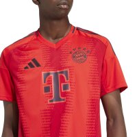 adidas FC Bayern München Trikot Home 24/25 Herren - rot/schwarz - S