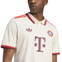 adidas FC Bayern München 3rd Trikot Herren - beige/rot