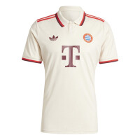 adidas FC Bayern München 3rd Trikot Herren - beige/rot-L