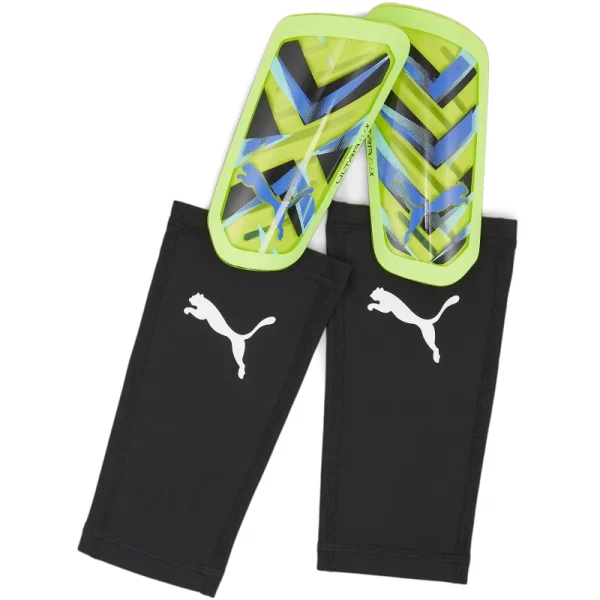 Puma Ultra Flex Sleeve Schienbeinschoner - blau/türkis/rot