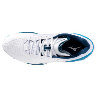Mizuno Wave Stealth Neo Handballschuhe Herren - weiß/türkis - 43
