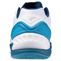 Mizuno Wave Stealth Neo Handballschuhe Herren - weiß/türkis - 46