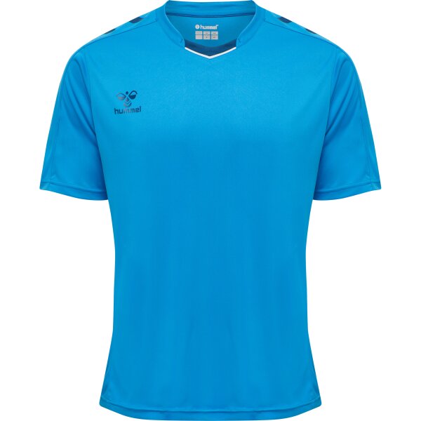 hummel hmlCORE XK Poly Trikot Kurzarm Herren - blue danube
