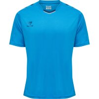 hummel hmlCORE XK Poly Trikot Kurzarm Herren - blue danube