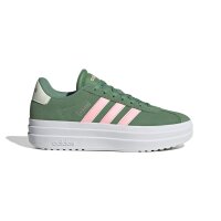 adidas VL Court Sneaker Damen - grün/pink/weiß-40 2/3