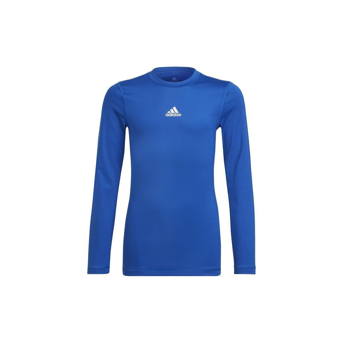 adidas Techfit Compression Langarm Shirt Kinder blau