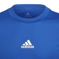 adidas Techfit Compression Langarm Shirt Kinder - blau 140