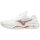 Mizuno Wave Stealth V Handballschuhe Damen - weiß/rot