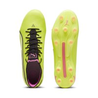 Puma King Ultimate FG/AG Fußballschuh Herren - gelb/schwarz/pink