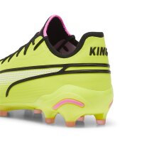 Puma King Ultimate FG/AG Fußballschuh Herren - gelb/schwarz/pink