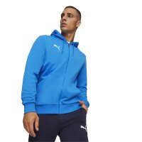 Puma teamGOAL Casuals Full - Zip Hoodie Herren - blau - M