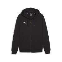 Puma teamGOAL Casuals Full-Zip Hoodie Herren - schwarz-L