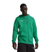 Puma teamGOAL Casuals Full-Zip Hoodie Herren - grün-3XL