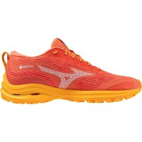 Mizuno Wave Rider GTX Trail Running Schuhe Damen - rot/orange/weiß-38