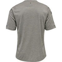 hummel Hmlcore Xk Poly Trikot S/S Herren - grey melange - M