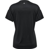 hummel hmlCore XK Poly Trikot kurzarm Damen - black
