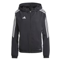adidas Tiro 24 Windbreaker Damen schwarz/weiß