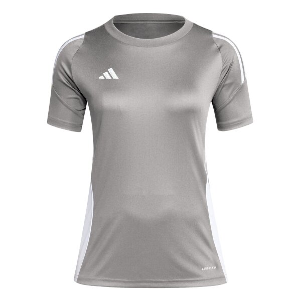 adidas Tiro 24 Trikot Damen grau/weiß